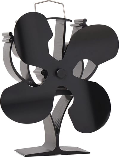 Kachelventilator Voor Houtkachel - Kachelventilator - Houtkachel Ventilator - Haardventilator - Kachel Accessoires - Must Have Om Energie Te Besparen