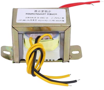 Power transformer voor 12V 30W - AC 220V naar Dubbele AC 2V - Ideaal voor 2 Kanaal versterkerplaten