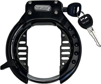 Top-Lock Ringslot - Art 2 - Zwart - 2 sleutels