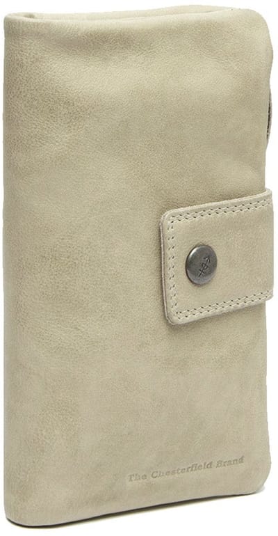 The Chesterfield Brand Leren Portemonnee Fresno Wallet Ocean Blue Fresno Kaki