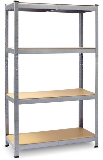 Metalen opbergrek set van 2 stuks 174 x 80 x 40 cm Plonos PL-701
