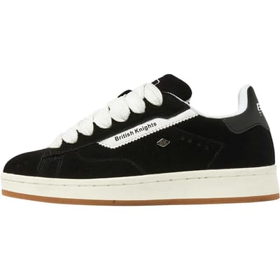 British Knights - Ezo Dames Sneakers Laag - Maat 37 - Zwart - Suede - Vrouwen Schoenen