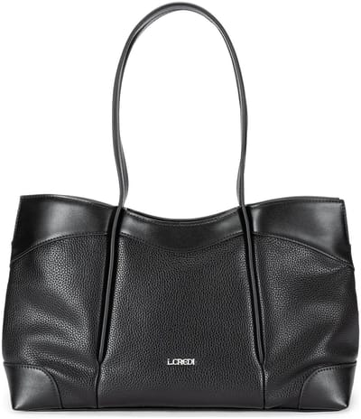 L.CREDI schoudertas Sigrid Shoulder Bag Black zwart