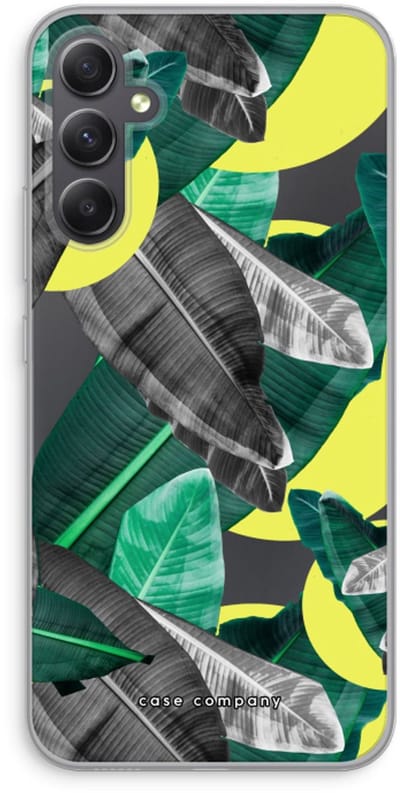 Case Company® - Hoesje geschikt voor Samsung Galaxy A34 hoesje - Fantasie jungle - Soft Cover Telefoonhoesje - Bescherming aan alle Kanten en Schermrand