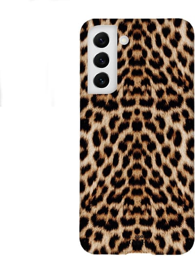xoxo Wildhearts Wild Thing - Single Layer hoesje geschikt voor Samsung Galaxy S22 - Siliconen hoesje met print - Backcover hardcase - Hard cover - Luipaard print - Tijger print - Dierenprint - Tijgerprint