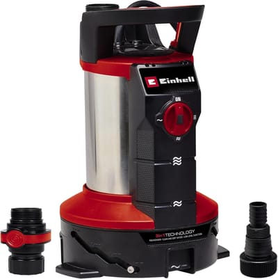 Vuilwaterpomp - Dompelpomp - Water Verpompen - Aqua-Sensor Technologie - 19500 L/U - Rood zwart