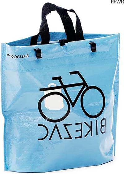 RFWR® Vouwbare Waterdichte Bochtentas voor Fiets - Herbruikbare Boodschappentas | Eco-vriendelijk | Praktische Shopper