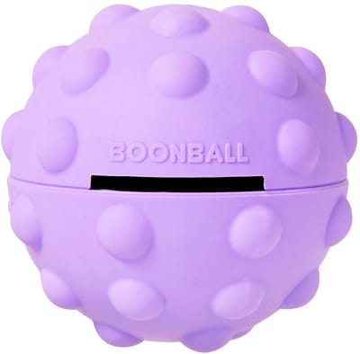 Boondog Boonball - Afneembare Grip voor Hondenriem - 2-in-1 Grip en Bal - Extra Controle - Speelbal Hond - Purple