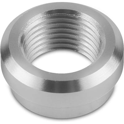 38in NPT Las op Fitting Bus Aluminium Vrouwelijke Draad Pijpadapter voor Voertuig Brandstoftank