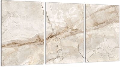 TMK ArtDeko Serie - Glasplaat Bescherming - 3x 30x52 cm - Geschikt voor alle Kookplaten - Multifunctioneel