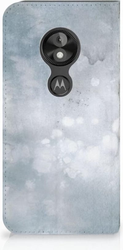 Bookcase Motorola Moto E5 Play Painting Grey