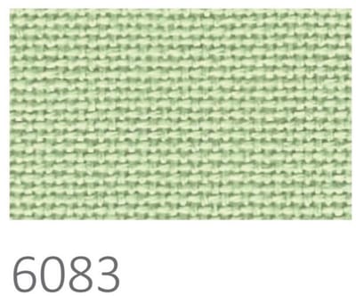 Borduurstof Murano 32counts/12.6 draadjes per cm kleur 6083 mint groen van Zweigart