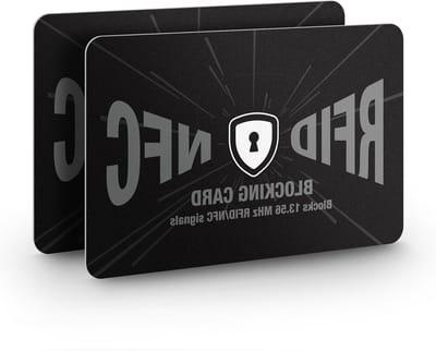 RFID Beschermende Kaarten Set van 2, Veiligheid voor Pasjes en Identificatie, Ideaal voor Reizen en Dagelijks Gebruik