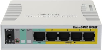 Netwerk Switch 5 Poorten Gigabit met SFP Slot - Compacte Managed Switch