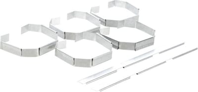RTA - Designs Traditional steel clips joining system 5 delig uitbreidingsset