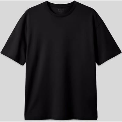 Oversized Katoenen Crew Neck T-Shirt