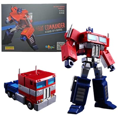 BBK GT05 Transformeerbare Speelgoedjes G1 Optimus Prime kever Bumblebee Actiefiguur Tijdloze transformeurbare robot speelgoedjes red