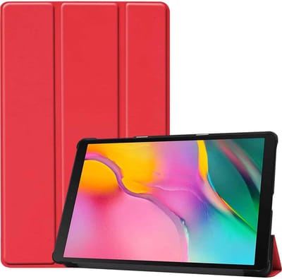 FONU Smart Folio Hoes Samsung Galaxy Tab A 10.1 inch 2019 - (T510 / T515) - Rood