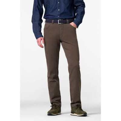 Meyer Broek Dublin Uni Color Winter Twill Organic Cotton Blend Stone / male