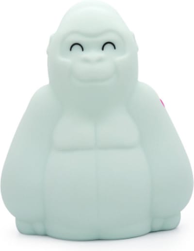 Dhink oplaadbaar siliconen nachtlampje Gorilla blauw