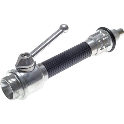 9 mm straalpijp G 2'' Buitendraad Gesmeed Aluminium & Rubber DIN 14365 Beschermingsstraal