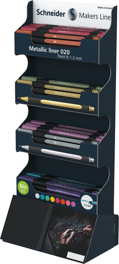 Metallic liner Schneider Paint-it 020 1-2mm 80st. display