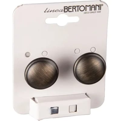 Bertomani Meubelknop - Zamak - Verbronsd - Rond - 30mm - Set Van 2