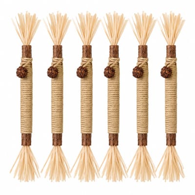 Jelka - Matatabi stokjes voor katten + 25GR catnip - Eetbaar - Gebitsreiniging - Speelgoed - Kattenkruid - catnip - 6 Stuks - Kattenspeelgoed - Kattenspeeltje