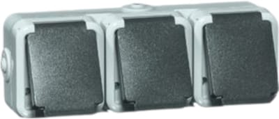 Honeywell Peha spatwaterdicht Wandstopcontact (WCD schakelmateriaal) - 00306311 - E2WJV