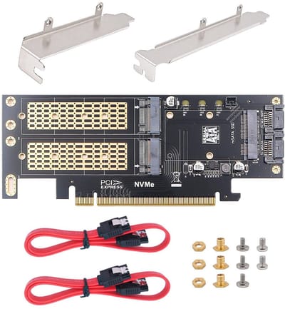 Dailygoody - 3 in 1 Harde Schijf Uitbreidingskaart - M.2 Adapter - Snelle prestaties - Compact formaat - Ideaal voor ...