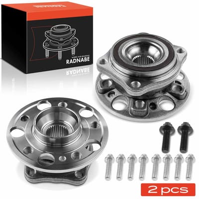 Frankberg 2x Wielnaaf Set Achter voor Lexus NX Toyota RAV 4 III IV
