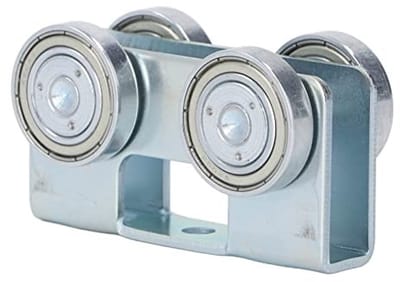NTH products- Rolgordijn - Geluidsloze Lagers - Corrosiebestendig - Hoogwaardige Legeringstaal - Stabiliteit - Duurzaam Ontwerp - Trolley