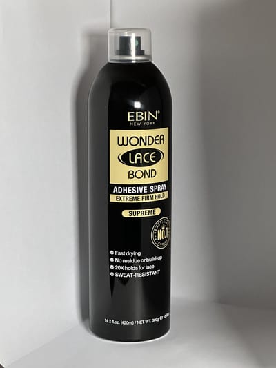 Ebin New York | Wonder Lace Bond Spray | Extreme Firm Hold | 420ml