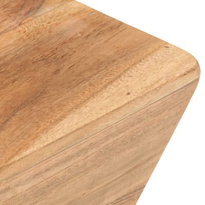 vidaXL - Salontafel - V-vormig - 66x66x30 - cm - massief - acaciahout
