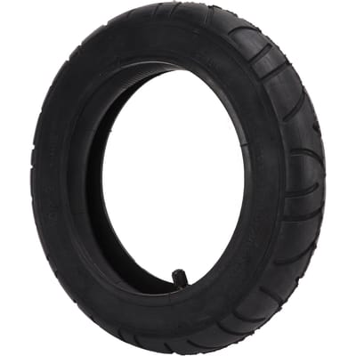 10 Inch 10x2.0 Rubber Buitenband en Binnenband Luchtband Vervanging voor Xiaomi Elektrische Scooter black