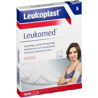 Leukomed Wondverband 8.0 x 10cm steriel 5 Stuks