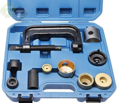 lager druk set, Kogelgewricht trek set, Silentlager kogelgewricht pers, Mercedes W211, W220 en R230