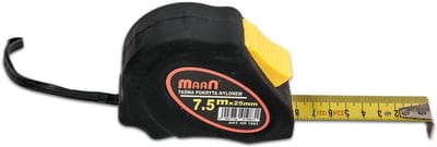 Rolbandmaat 5m met Nylon Coating en Blokkeerfunctie