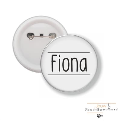 Button Met Speld 58 MM - Fiona