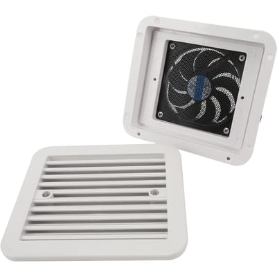 5V RV Zijventilator Eénrichtings Stille Wind Luchtventilatie Ventilatie Afzuigventilator voor Caravan Camper Camper Jacht