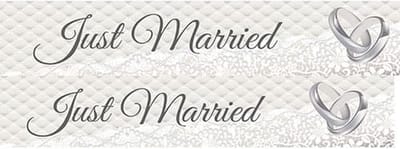 Just Married Afzetlint - 15 meter