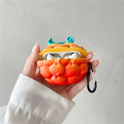 Enluxe - ''Geschikt voor'' AIRPODS PRO 3 - The Mera Mera no Mi ''Portgas D. Ace, Sabo'' AirPod Case hoesje - One Piece Inspired Devil Fruit Design - Monkey D. Luffy Anime