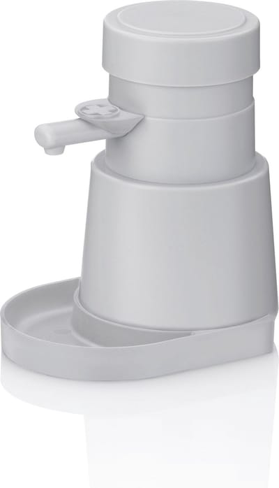Zeep- en Desinfectie Dispenser, 0.3 L, Licht Grijs - Kela | Aurie