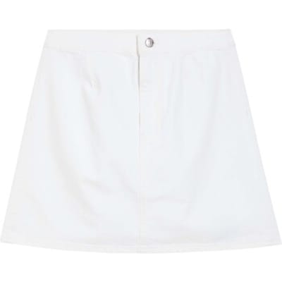 Jeansrok met knoopsluiting