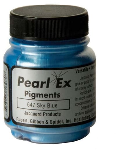 Jacquard pigment speelgoed Pearl Ex 21 gr luchtblauw creatief.