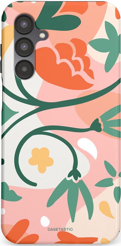 Casetastic Hoesje Geschikt voor Samsung A16 - Stijlvolle Beschermende Duo-layer Case - Bloesem Pastels
