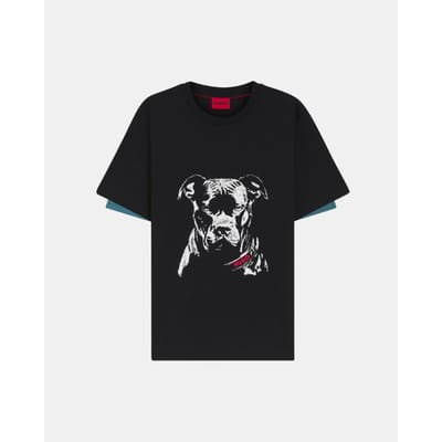 T-shirt Korte Mouw HUGO 50553779 DUBROX