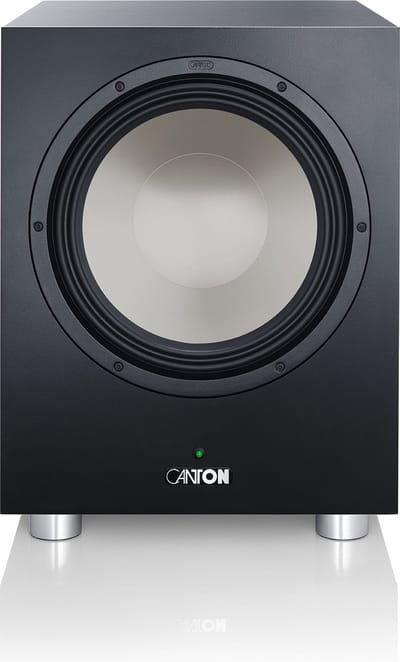 Canton Power Sub 10 – Actieve Subwoofer – Ingebouwde Versterker – Zwart (per stuk – 1 stuk)