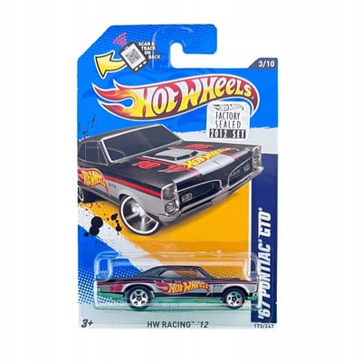 Hot Wheels '67 Pontiac GTO 2012 - fabrieksverzegeld, 1:64