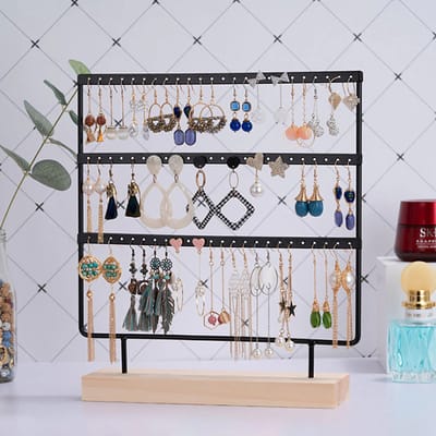 Sieraden rek - Sieradenrek - Sieraden opbergen - Sieradendoos - Sieradenhouder - 29/28CM - Woondecoratie - Cadeau